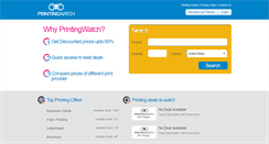 Desktop Screenshot of printingwatch.com